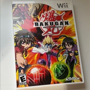 Nintendo  Wii Bakugan Battle Brawlers Wii Game